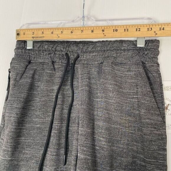Beverly Hills Polo Club Women Small Gray Color Jogger Capri Pants Pockets Drawst - Picture 6 of 13